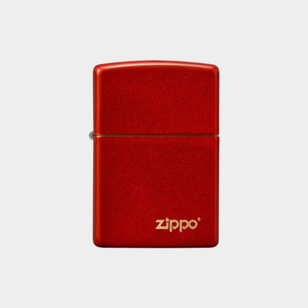 ZIPPO 지포 라이터 49475ZL Metallic Red Lasered